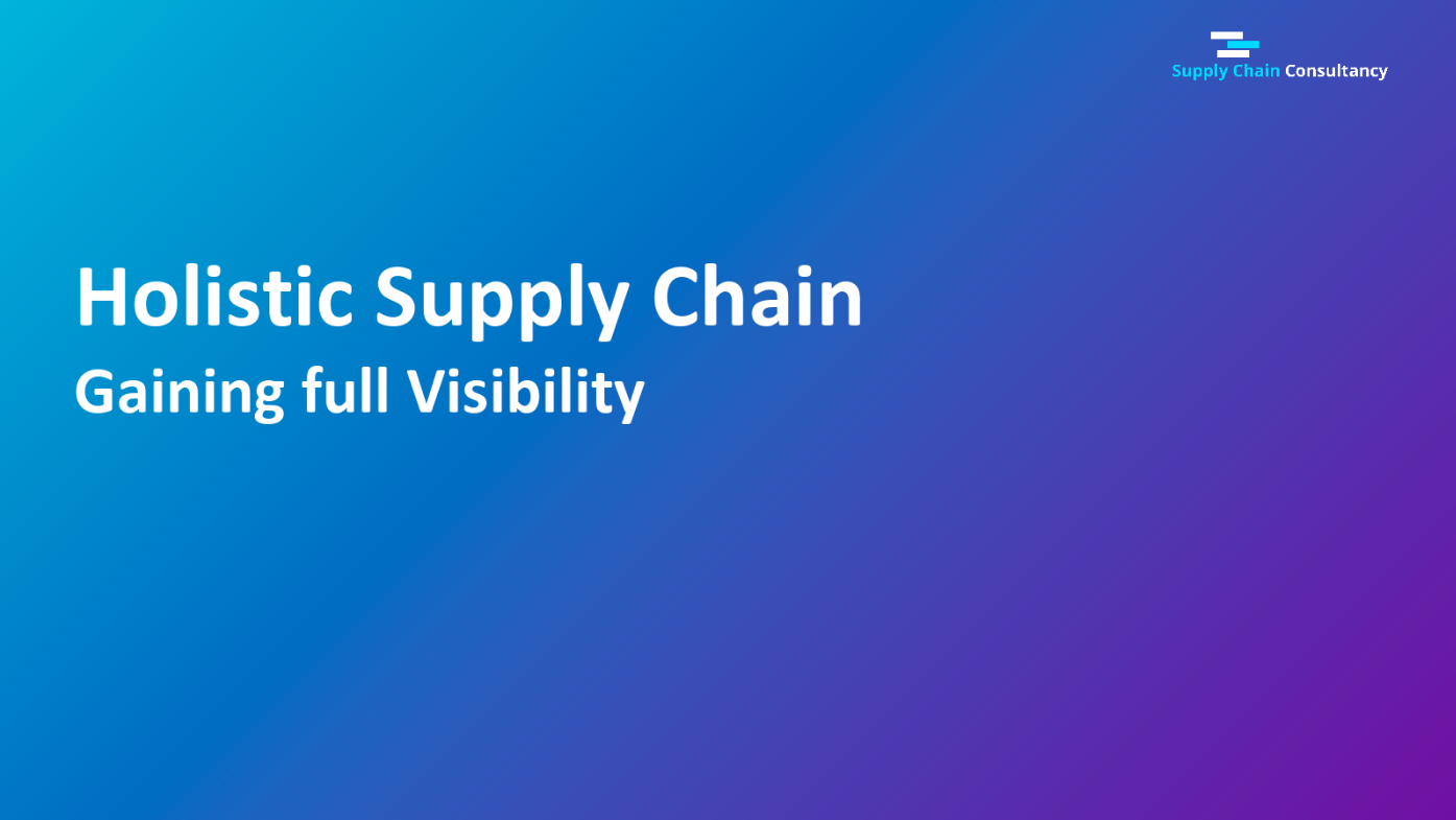 Holistic Supply Chain Presentation – SCC Supply Chain Consultancy